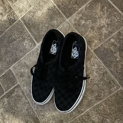 Vans  Black And White Size 7.5 
