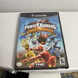 Power Rangers Dino Thunder Nintendo GameCube Complete in Box Good Condition