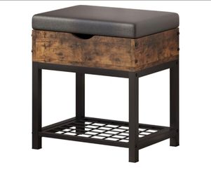 Small Ottoman with Storage