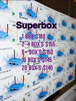 Superbox S6 Max new 2024 Model Wholesale reseller S6 Ultra super box