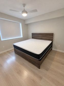 Queen bed