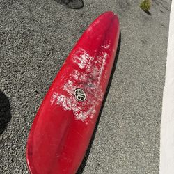 Longboard Surfboard 10‘7“, Made In Hawaii, Big Person Or A New Surfer
