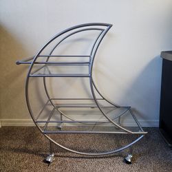 Bar Cart (crescent shaped) 