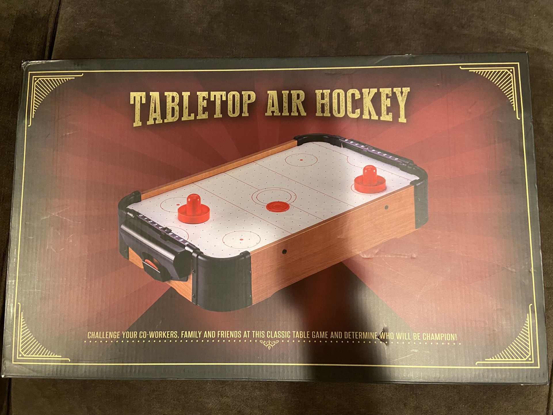 Tabletop Air Hockey Table