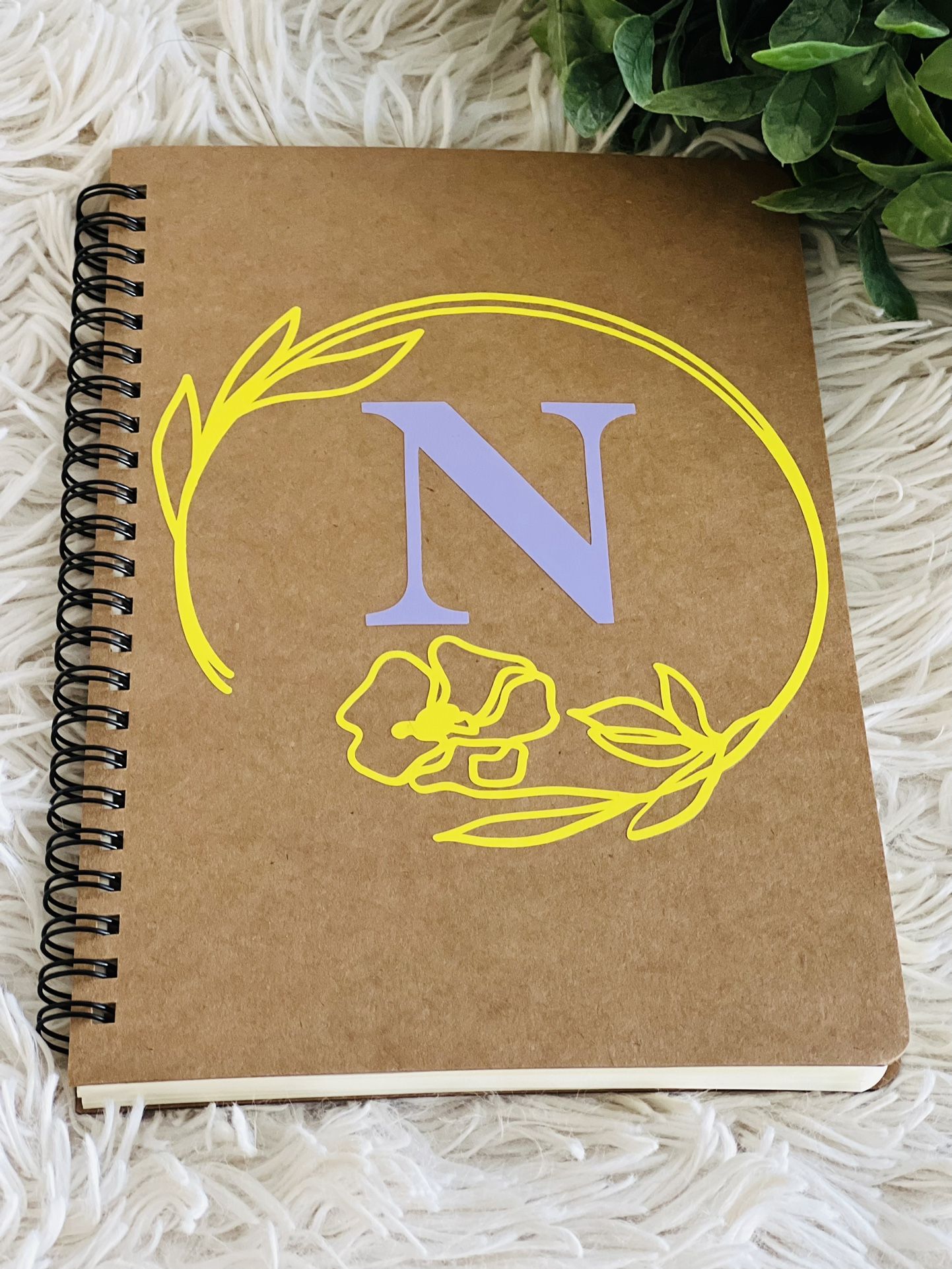 Personalized Spiral Notebook