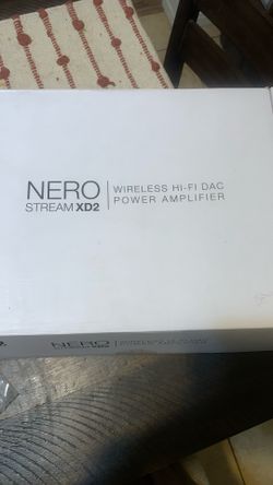 Nero Stream XD2 Wireless HI~FI DAC Power Amplifier