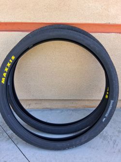 Bicycle tires.
