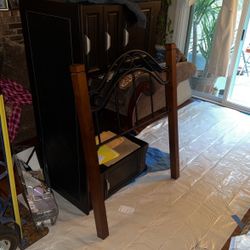 Brand New Desk And Twin Size Head Bored 