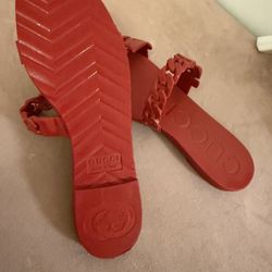 Original Gucci jelly Sandals