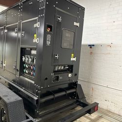 Tecnogen Mega Silent FP130FQ diesel generator. 