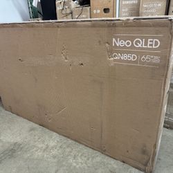 SAMSUNG 65-Inch Class Neo QLED 4K QN85D Series Mini LED Quantum HDR 24x, Dolby Atmos, Object Tracking Sound, Motion Xcelerator Turbo+ Smart TV with Al