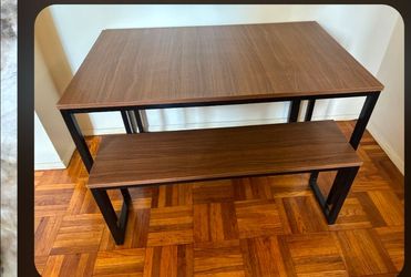 Dinning Table with 2 benches