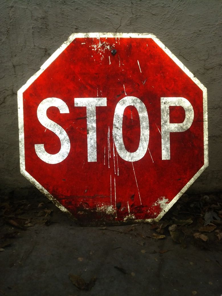 Stop sign