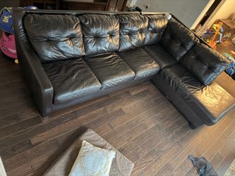 Brown couch