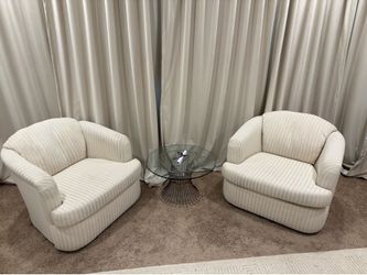 Vintage arm chairs