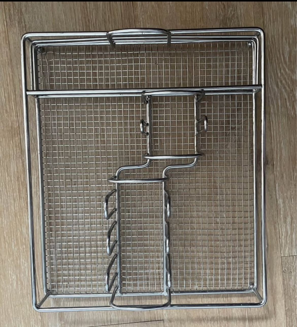 Metal silverware holder/organizer Utensils