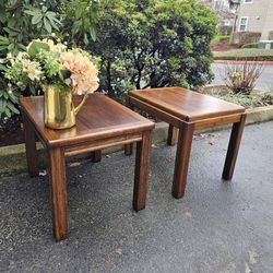 MARVELOUS Vintage Lane Mid Century Modern End Tables Side Tables Nightstands 