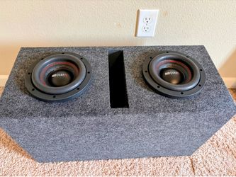 Brand new 6.5 subwoofers dual 4 ohm wired at 1 ohm
