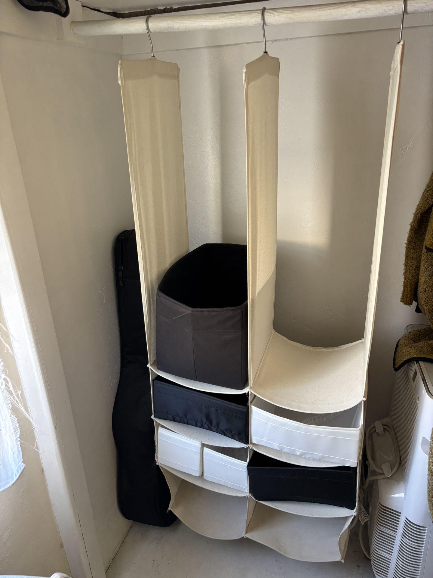 Hanging Fabric Closet Organizer