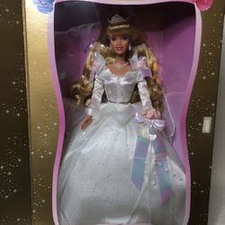 Walt Disney "Wedding Sleeping Beauty" 1997 Barbie Doll 2nd In Series