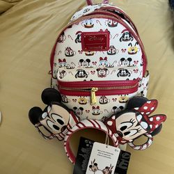 Disney Lounge Fly Backpack And Matching Ears