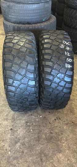 37/12.50/17 BFGoodrich Km3 tires