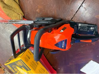 14 in. 34.4 cc Gas 2-Stroke Rear Handle Chainsaw with Automatic Chain Oiler