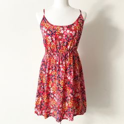 GAP Factory | Red Floral Print Cami Dress S