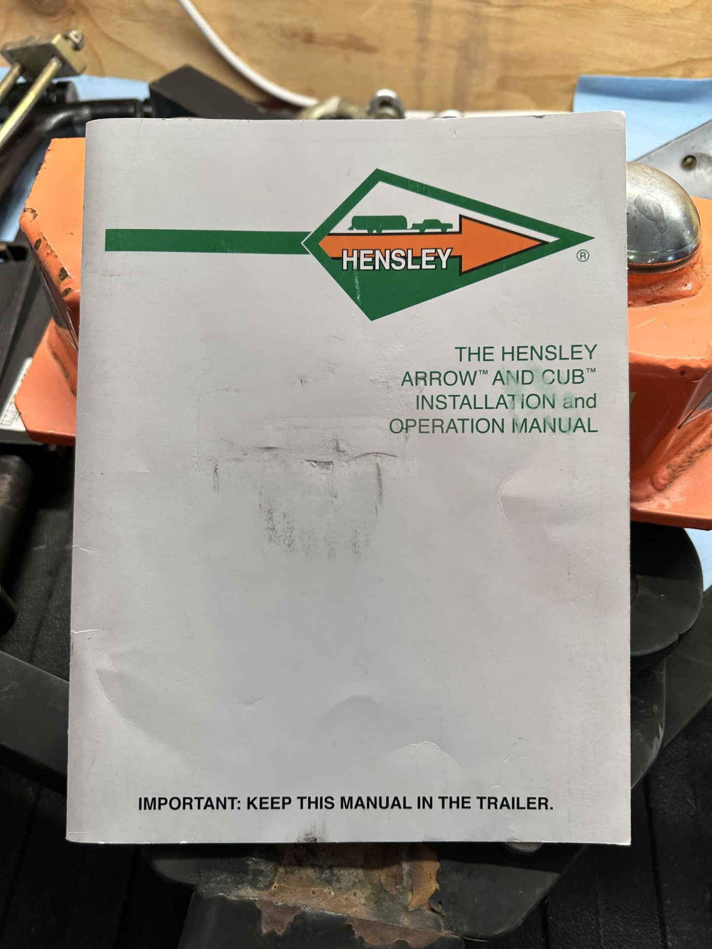 Hensley Arrow Cub Tow Hitch Weight Distribution Hitch for Sale in