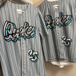 2 Ranch Cucamonga Quakes SGA Youth XL Throwback Jerseys MiLB Angels