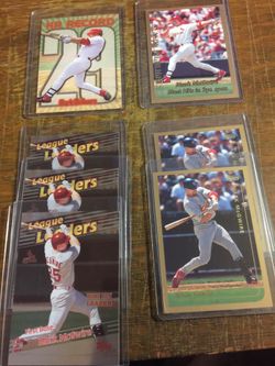 Baseball Cards: Mark McGwire (7 Cards)