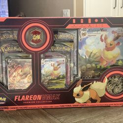Pokemon Trading Card Game ( Flareon VMax Premium Collection ) for Sale in Phoenix, AZ - OfferUp Pokemon Trading Card Game ( Flareon VMax Premium Collection ) for Sale in Phoenix, AZ - OfferUp