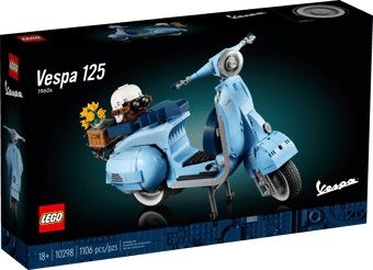 Pre-built LEGO Vespa