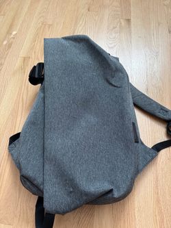 Cote&Ciel Grey Fabric Backpack