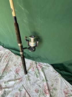 Big Fishing Reel And Pole