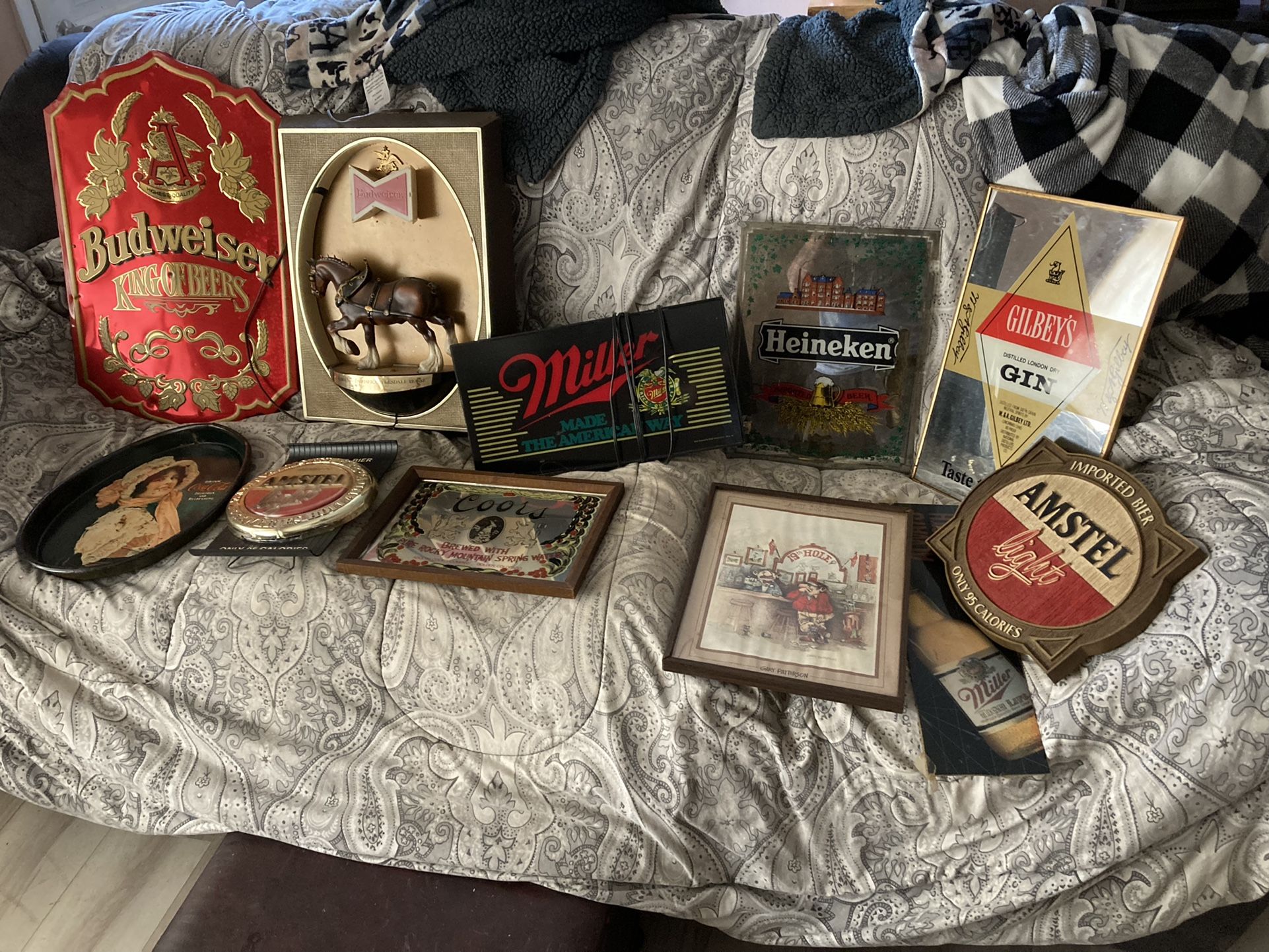 Assortment of Bar Signs