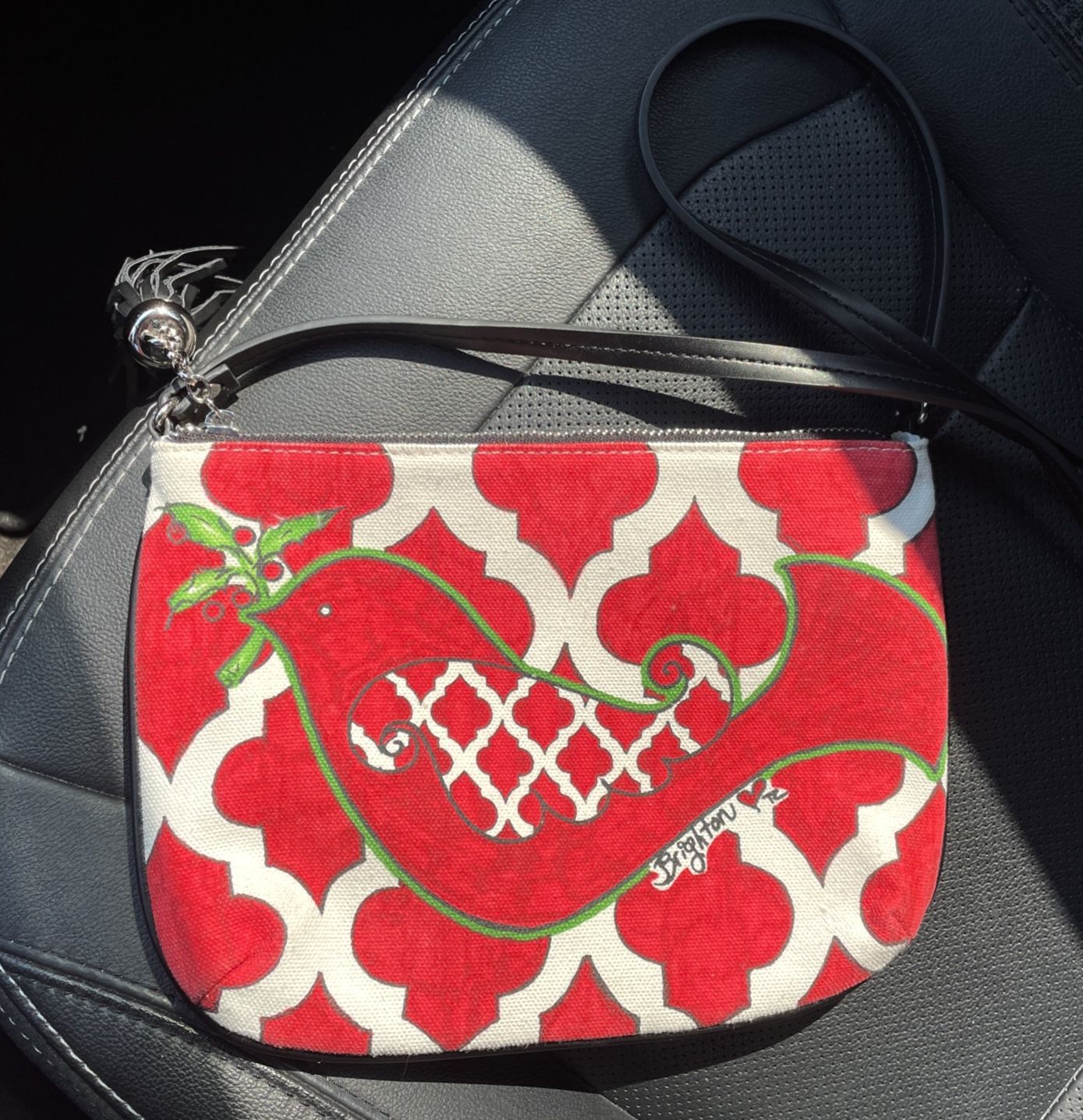 NWOT Brighton LOVE DOVE Crossbody Red Shoulder Purse Pouch MSRP $70