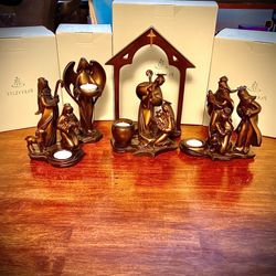 Nativity Cristmas Set  Party Lite 