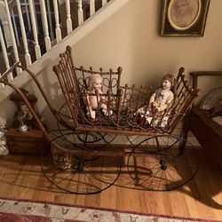 Antique Baby Buggy 1900