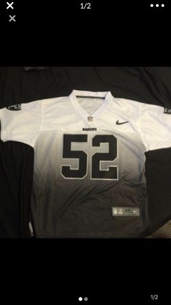 Khalil Mack Raiders Jersey size large
