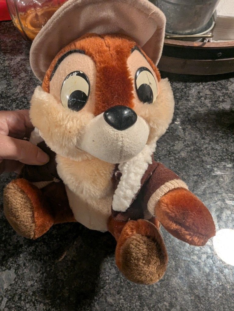 1990s Chip And Dale Rescue Rangers Stuffed Animal