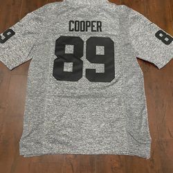 Raiders Cooper Gridiron Stitched Jersey Size Small