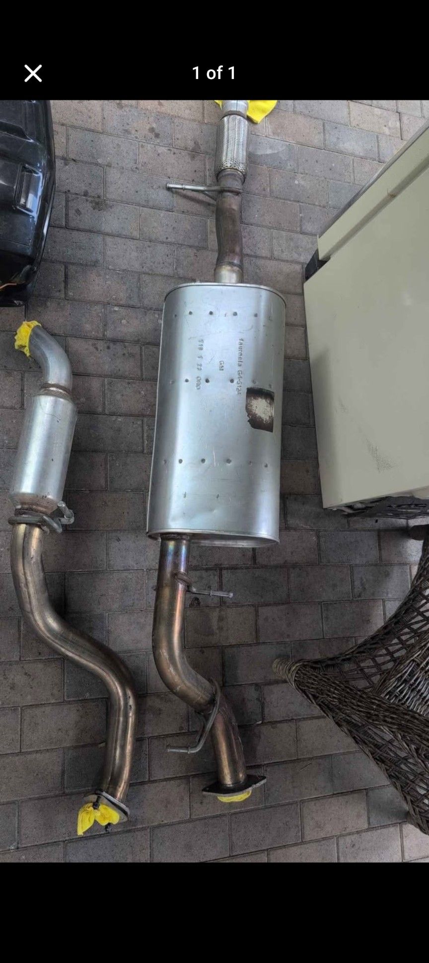 2023 Chevy Tahoe Stock Exhaust