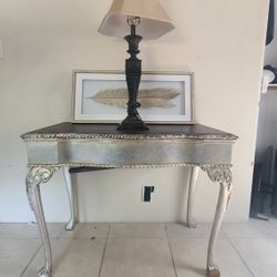 Antique Slider Table From The 1800s. 