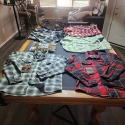 Men's Large Dixxon Garage Yard Sale 