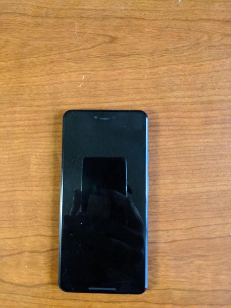 Unlocked Pixel 3XL 128GB in black