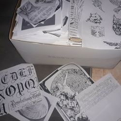 TATTOO FLASH DRAWINGS