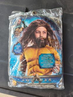 Aquaman Child Wig Costume 