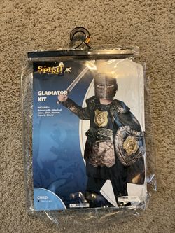 Kids Halloween gladiator costume from Spirit Halloween