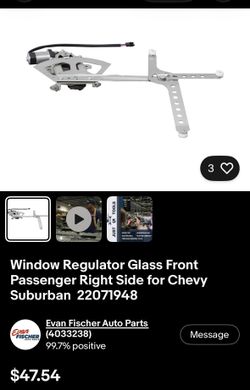 Window Regulator Glass Front Passenger Right Side for Chevy Suburban  (contact info removed)8